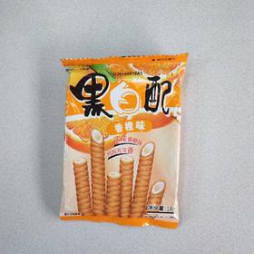 旺旺黑白配香橙味18克/袋20袋/包
