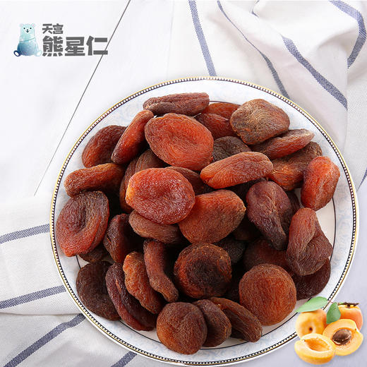 熊星仁 土耳其原色杏脯150g*1袋 零添加天然无核杏脯果脯杏肉 商品图1