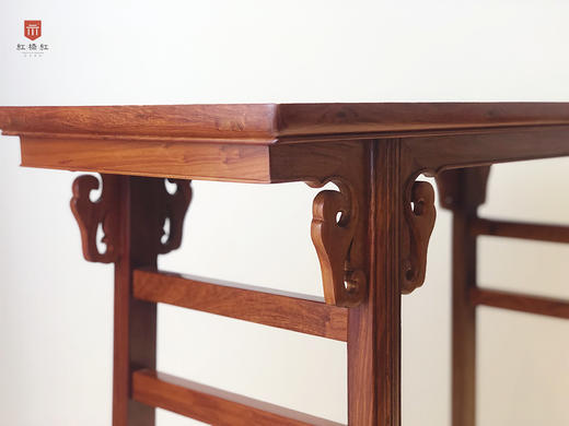 红桥红  家具严选  缅甸花梨(大果紫檀）  【瓜菱腿条案】 商品图8
