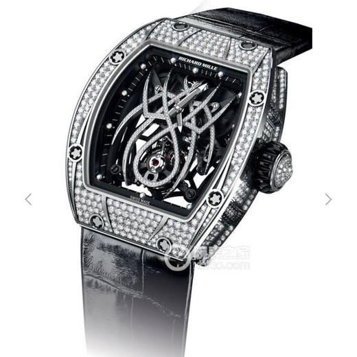 RM.Richard Mille理查德米勒 RM 19-01蜘蛛图案，视觉上的 美感，传承世代镶嵌 技艺，镶嵌数与百计钻石于蜘蛛与蜘蛛网上 商品图0