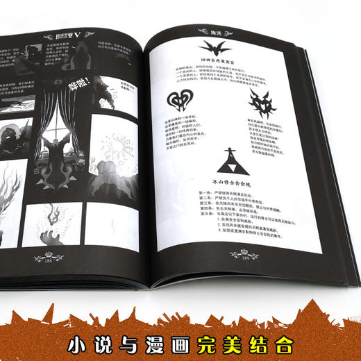 萌芽书系 塔希里亚故事集Ⅴ 第5册 中国原创奇幻漫画先锋 吴淼著 马伯庸倾情作序 《龙枪编年史》中文简体版插图作者吴淼的鸿篇巨制 黑白剪影世界的魔法传奇 震撼人心的哲理寓言 启迪心灵的智慧阅读 商品图5
