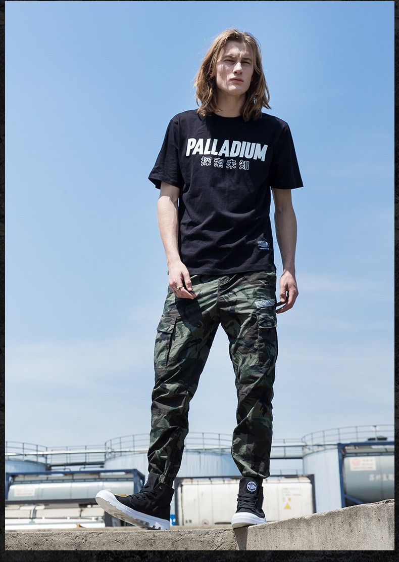 palladium帕拉丁男鞋休闲鞋高帮帆布鞋小白鞋2019春夏新品72886m