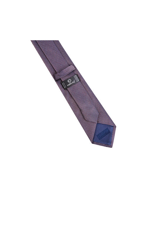 callisto灰紫色色织提花领带 桑蚕丝SOCTE003PU 商品图3