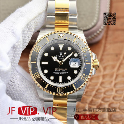 VR劳力士海使型18K金腕表单红鬼王43MM ，男士腕表，精钢表带，自动机械机芯，密底。 商品图1