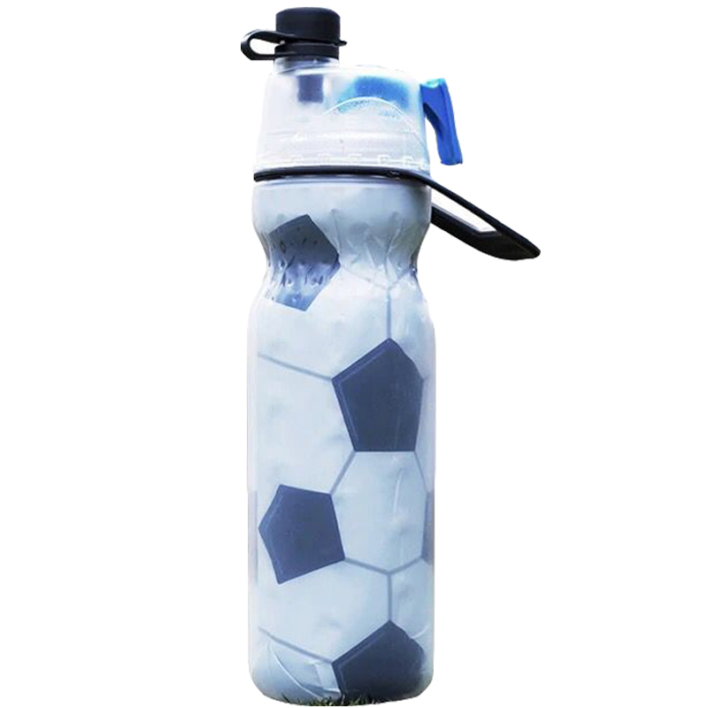 美国o2cool运动喷雾水壶，590ml，夏季最IN单品，保冷又能喷雾