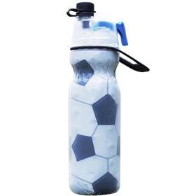 美国o2cool运动喷雾水壶，590ml，夏季最IN单品，保冷又能喷雾