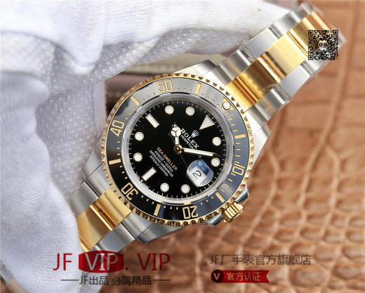 VR劳力士海使型18K金腕表单红鬼王43MM ，男士腕表，精钢表带，自动机械机芯，密底。 商品图3