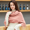 【围巾】*仿羊绒围巾女 时尚披肩 250g拉毛流苏围巾 商品缩略图0