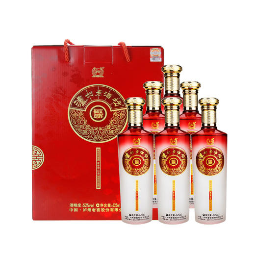 【泸州老窖酒名堂 会员日5折】52度 泸州老酒坊  福庆双辉 625ml*2*3 商品图1