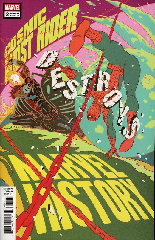 变体 恶灵骑士 Cosmic Ghost Rider Destroys Marvel History 商品图4