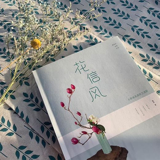 静香的花道生活 花信风 小原流花道技艺进阶 本书每种花型都配以具体案例每个案例有详细制作过程设计构思插制要点讲解简单易上手 商品图1