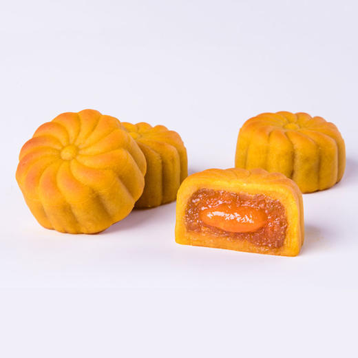 鲜果流心月饼礼盒装480g（8个）多种水果味月饼 全国包邮 商品图1