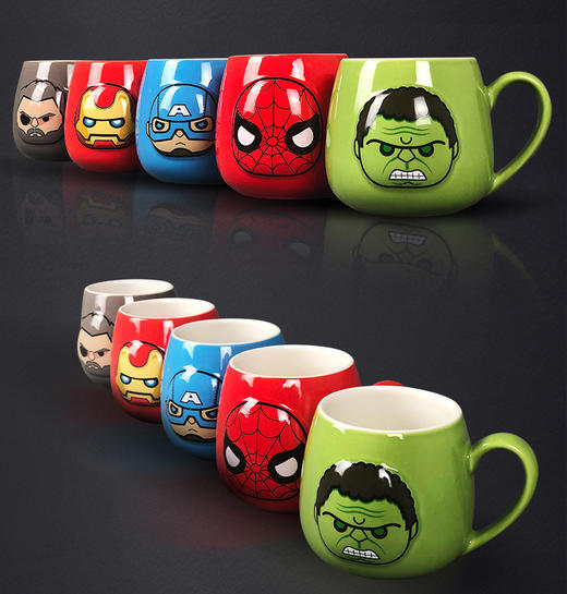 （永久下架）漫威系列Q版马克杯 商品图0