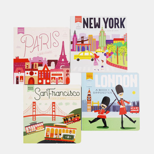 Hello world  你好世界！自然科学+城市旅行套装 全8册 2套 配音频 商品图5