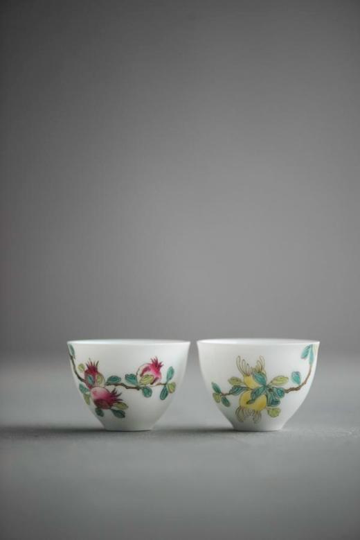 茶壶-陶瓷泡茶壶-西施壶粉彩套组 商品图3