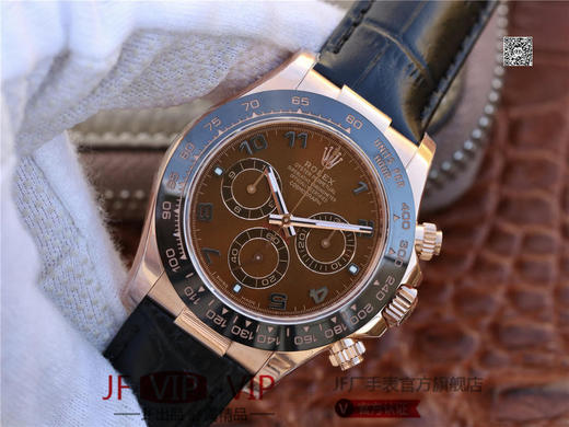 N劳力士迪通拿V8 版本116520，专属Cal.4130自动上链机芯，精钢镀厚金表壳。表壳厚度和 一致，全部计时功能100%完全实现 商品图3