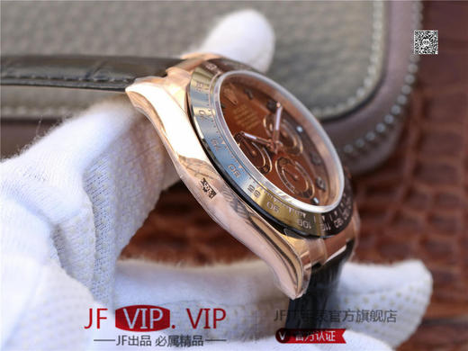 N劳力士迪通拿V8 版本116520，专属Cal.4130自动上链机芯，精钢镀厚金表壳。表壳厚度和 一致，全部计时功能100%完全实现 商品图5