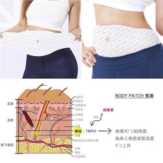 【一贴燃脂800大卡，轻松贴出小蛮腰】韩国BodyMemo巴迪美模大肚贴， 持续8小时恒温燃脂 ，三盒一疗程 商品图4