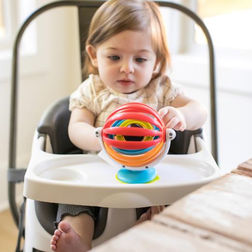 美国Baby Einstein吸盘摇铃婴儿抓握玩具儿童音乐摇铃感官训练 商品图2