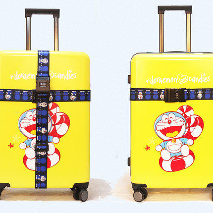 DORAEMON/哆啦A梦行李箱十字打包带扣带TSA密码锁固定托运捆绑带 商品图1