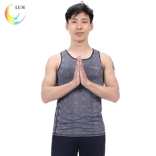 露檬瑜伽/男士瑜伽服背心LUM8873 商品图3