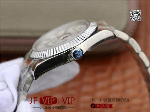 N劳力士蚝式恒动SKY-DWELLER 326939黑盘，和正品一样内圈24小时真功能，拧动外圈就能调，这款经典瞩目的腕表专为环球旅行人士而设计 商品图6