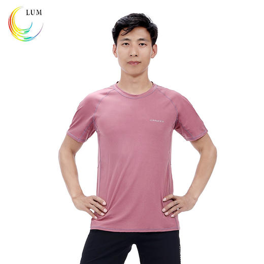 露檬瑜伽/男士瑜伽服半袖LUM8871 商品图1