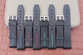 N劳力士雪豹特战队限量橡胶表带-适用于潜航者水鬼/格林尼治GMT/迪通拿/游艇/探险家