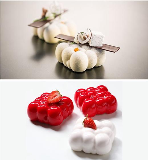 彩云6朵模具-可制作慕斯、巧克力创意，或者做各种冻类如牛肉冻、猪蹄冻、鱼冻蔬菜冻等，蒸鱼泥、鸡蓉也可以，效果非常出彩！ 商品图0