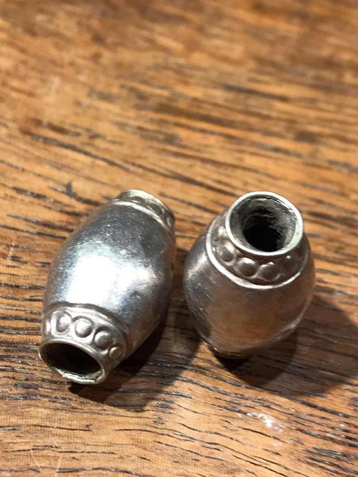 纯银鼓型珠两粒 顺丰包邮 商品图2