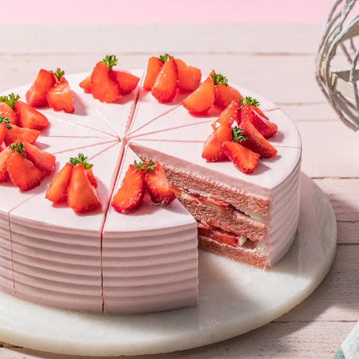 【烈焰莓莓】夏日清新草莓慕斯，无法抗拒的粉红甜蜜（高州） 商品图2