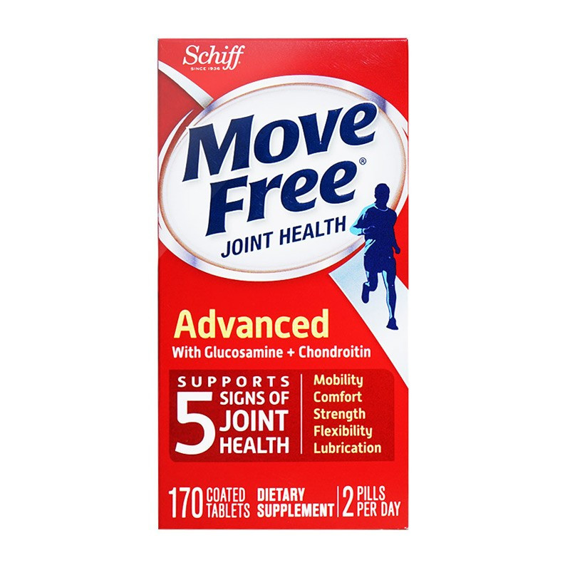【活动】schiff movefree 氨葡萄糖维骨力 红瓶 170粒