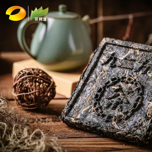 普洱生茶 中茶 经典传承九二方砖 2018年 125g 商品图2