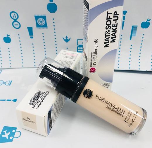 Bell哑光柔和粉底液#00、#01（526971）（504047） 商品图2