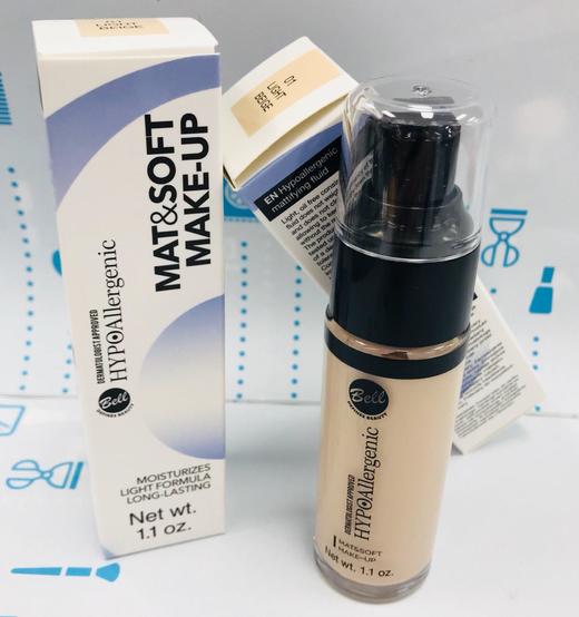 Bell哑光柔和粉底液#00、#01（526971）（504047） 商品图1