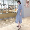 高圆圆同款 很仙的法国小众连衣裙衬衫连衣裙 商品缩略图3