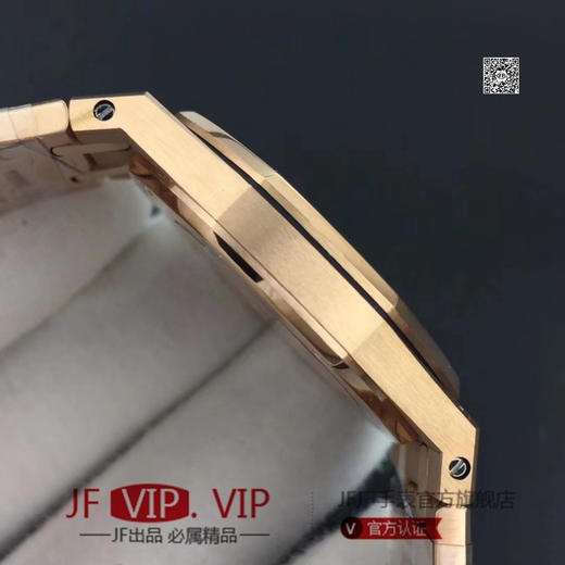 JF爱彼67650，行业唯一买正品开模，厚度与结构和原版一样 釆用原版同类ETA石英金色机芯，ETA石英机芯是12点快跳日历 商品图5