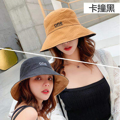 【双面渔夫帽】夏季韩版百搭学生网红防晒遮阳帽夏季遮脸太阳帽女 商品图10