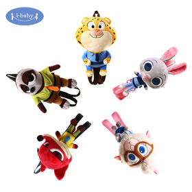 i-baby迪士尼童心款宝宝玩偶包儿童布偶双肩包1-6岁3D儿童动物背包