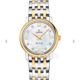 Vk欧米茄碟飞系列女款，工厂完美的诠释了雅致与华美 原版开模，历时1年半，表壳直径：27.4 。