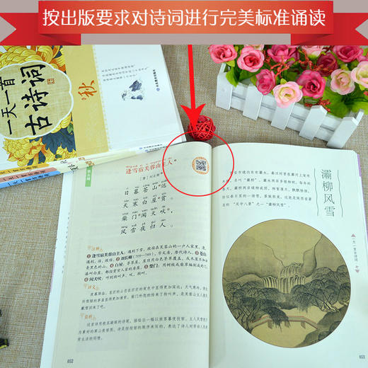 一天一首古诗词 冬 藏在二十四节气里的古诗词 小学生古诗词原文原诗注释解读鉴赏 商品图3
