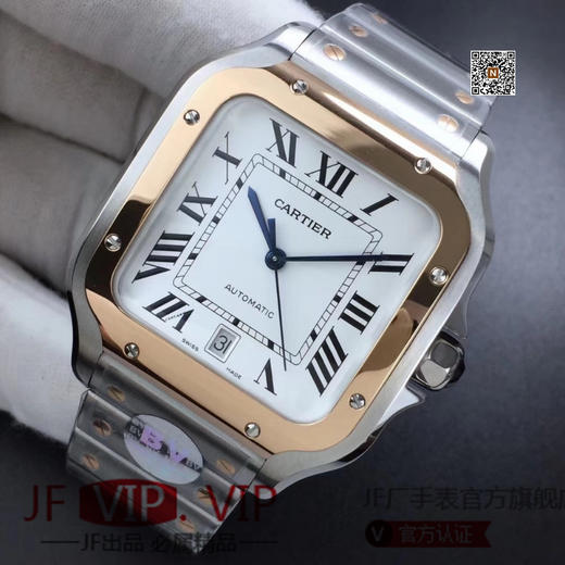 BV新款山度士，男士腕表，精钢表带，自动机械机芯，密底。 商品图14