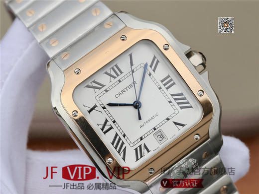 BV新款山度士，男士腕表，精钢表带，自动机械机芯，密底。 商品图3