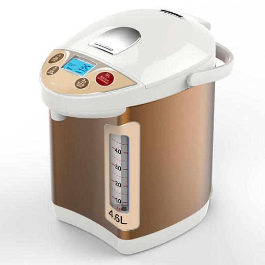 利仁（Liven）电热水瓶4.6L 304不锈钢电水壶智能保温电热水壶烧水壶SP-D4601 商品图0