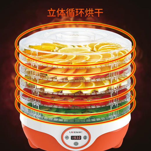 利仁（Liven）干果机食物烘干机家用水果蔬菜肉类脱水机干燥机GGJ-D268 商品图4