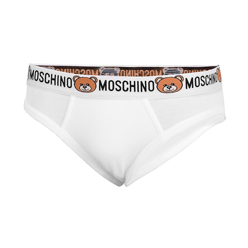 moschino underwear 莫斯奇诺 男士小熊logo图案三角内裤 1 a4712