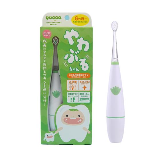 日本Yucca儿童电动牙刷（三个阶段刷头适合6个月-15岁） 商品图0