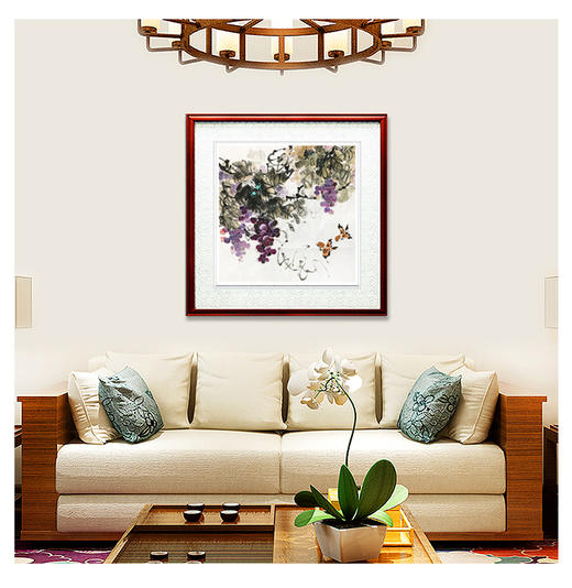 窦计武 -真迹-花鸟画《硕果累累》   书房  客厅 商品图1