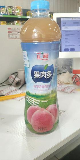 汇源果肉多桃复合果肉饮料1.5L