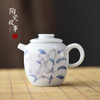 茶具套组-陶瓷百合花盖碗品茗杯套装（可单买） 商品缩略图1